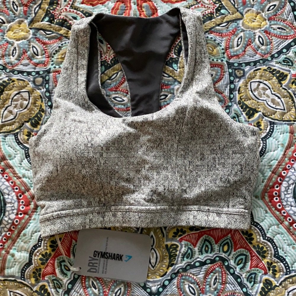 Gymshark Fleur Texture Sports Bra sz XS